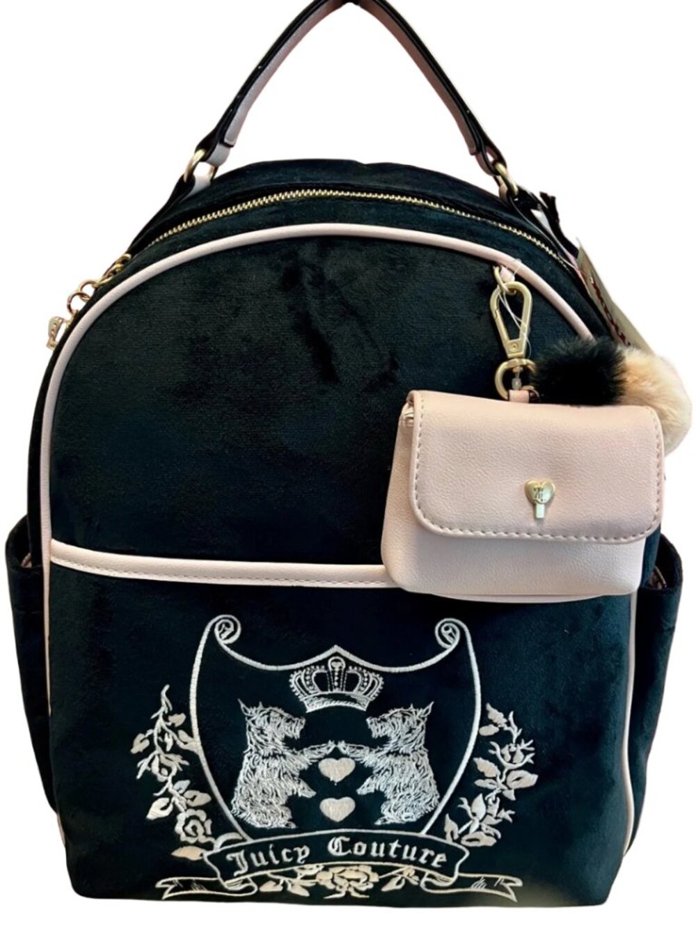 Juicy Couture NEW LOVE CHAPTER Large Backpack Black